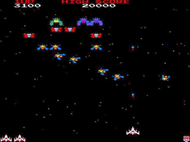 Play flash version of Galaga for free.